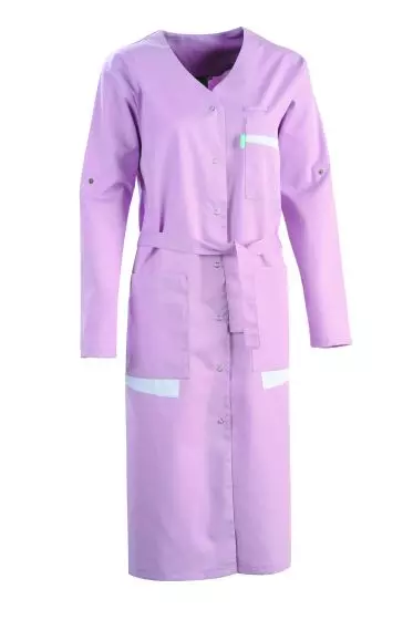 Blouse médicale femme manches transformables GALA Lafont Mauve