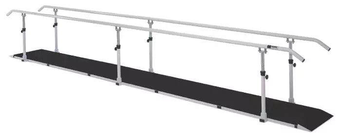 Barres parallèles fixes Ferrox avec plancher 6 m