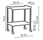 Ensemble de mobilier de cabinet Ecomax Carina