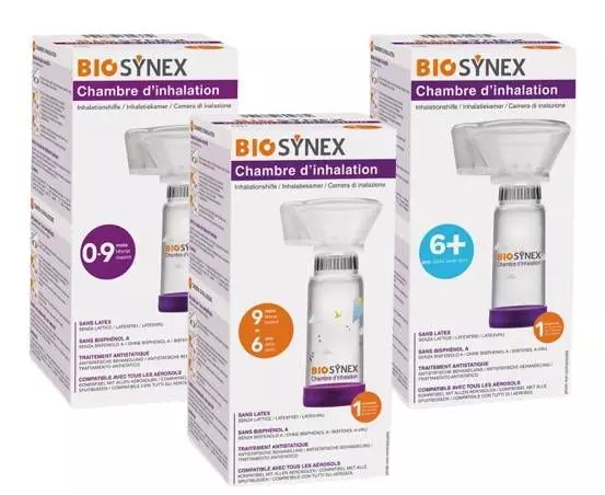 Chambre d'inhalation Biosynex ( enfant, nourrisson ou adulte)