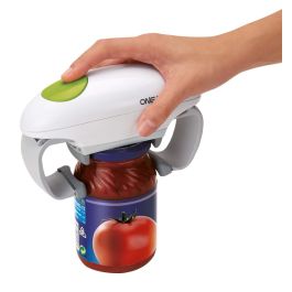 Ouvre-Bocal Électrique One Touch - Pour Personnes Âgées Ou Arthritiques - Ouverture Automatique Sans Effort