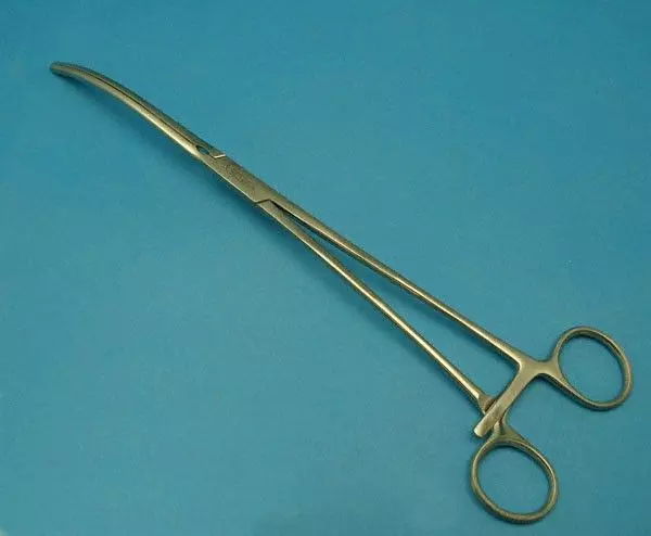 Pince De Bakey, clamp pour anévrisme aorte, courbe, 26,5cm