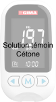 Solution témoin pour lecteur Multiparamètre GimaCare - Cétone