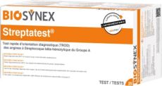 Test angine professionnel Biosynex Streptatest (boîte de 25)