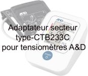 Adaptateur secteur type-C TB233C pour tensiomètres A&D