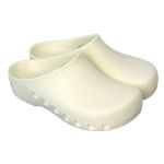 Sabots de bloc Mediplog perforés sur le côté Blanc