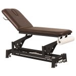 Table de massage électrique 2 plans châssis noir Ecopostural C5633