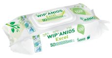 Lingettes désinfectantes Wip'Anios Excel sachet de 50