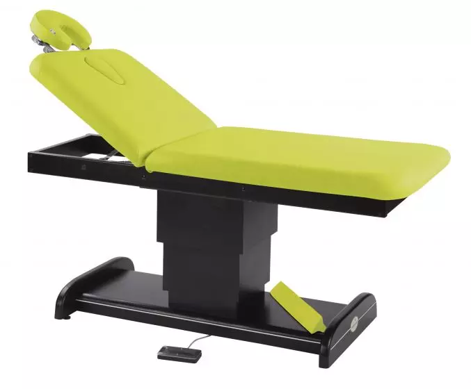 Table de massage électrique 2 plans couleur wengue Ecopostural C6102W