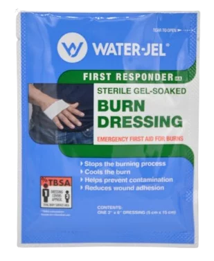 Compresses WaterJel pour brûlure