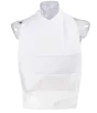 Bavoir adulte à usage unique avec poche de récupération blanc (carton de 900)