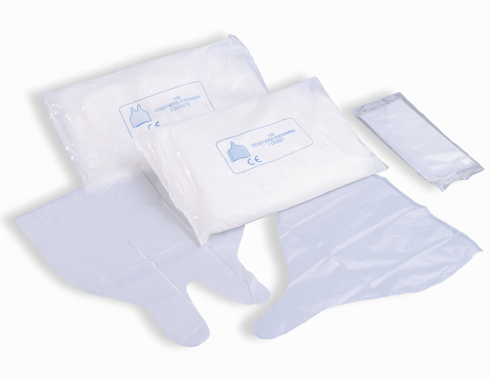 Doigtiers Silicone NIYATA - 100 Pièces, 6,5 Cm - Antidérapants, Résistants Eau Et Huile - Pour Bricolage, Cuisine, Soins