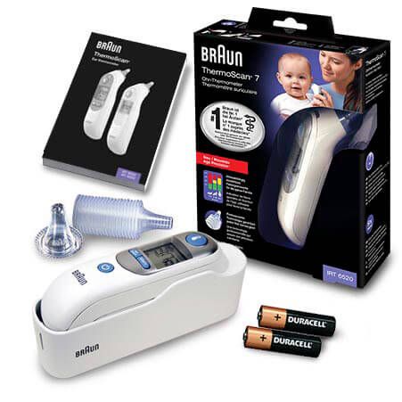 Thermomètre Braun ThermoScan 7 IRT6520 Age Precision à 49,45 €