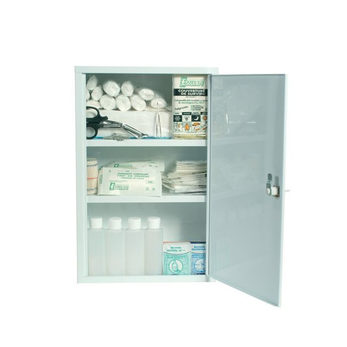 ARMOIRE A PHARMACIE METAL VIDE 2 PORTE