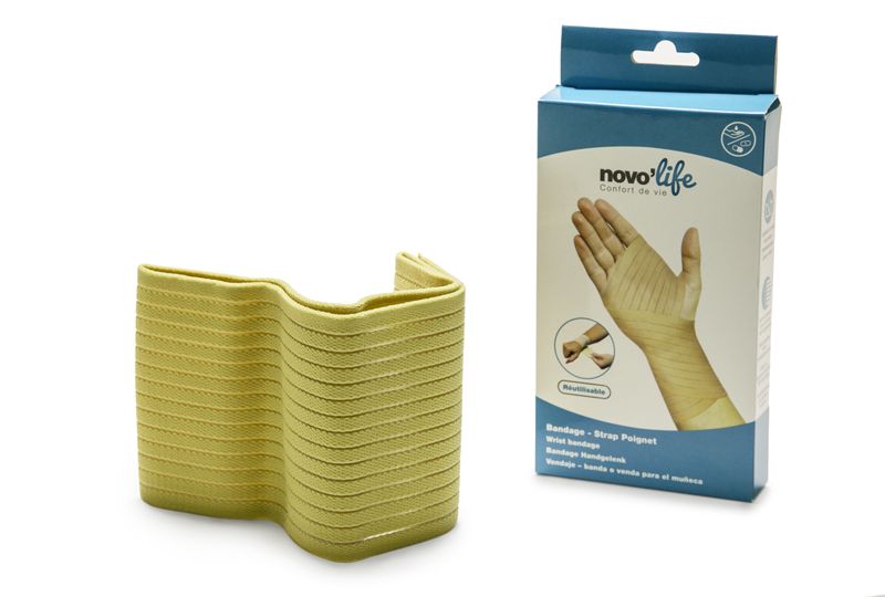 Vente bandage strap poignet réutilisable NL-21004 Novo'life à 6,55 €