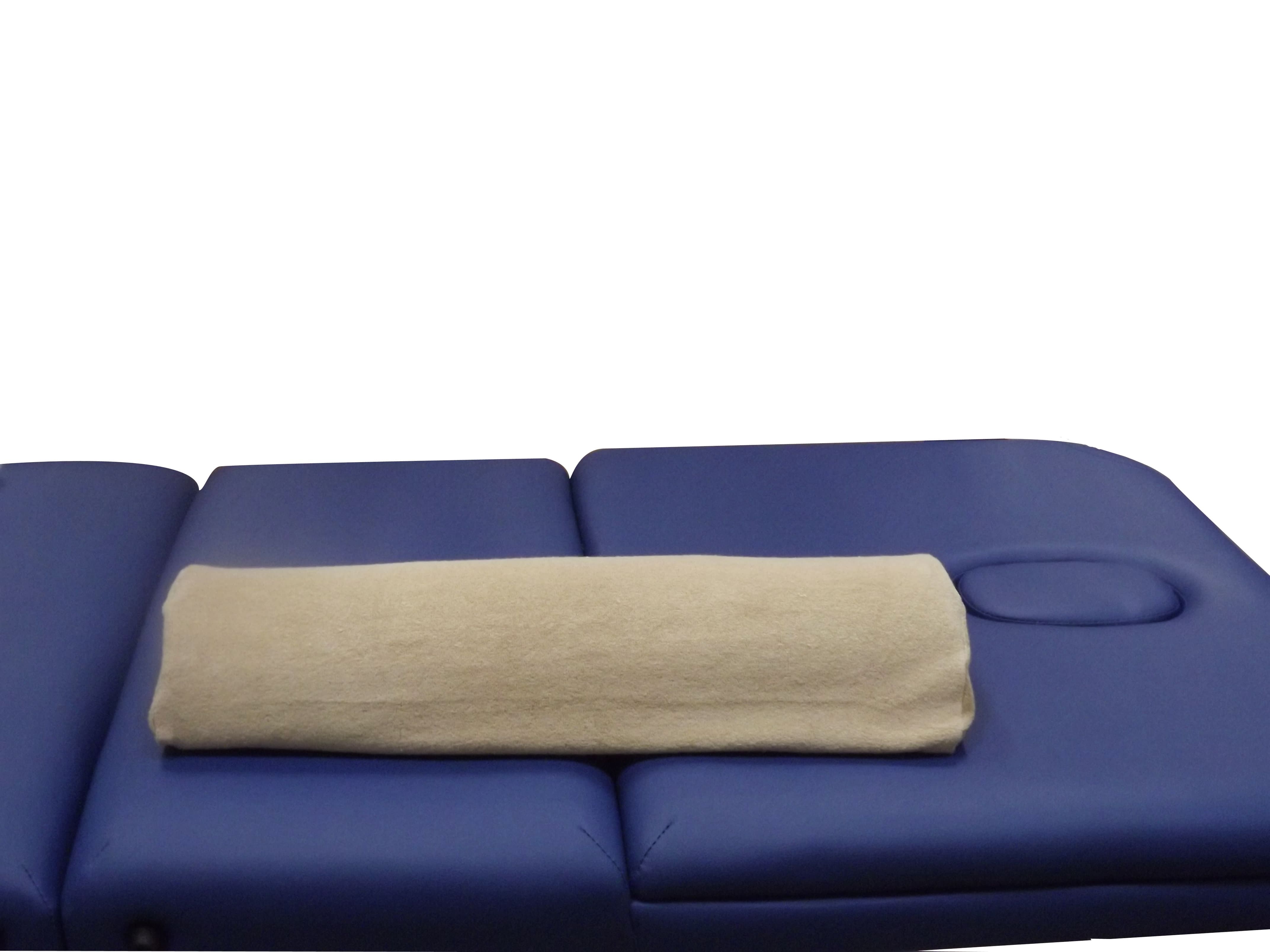 Lot De 2 Traversins De Soutien Pour La Poitrine - Dacron, 24x34,5x10 Cm - Pour Massage, Sommeil, Allaitement