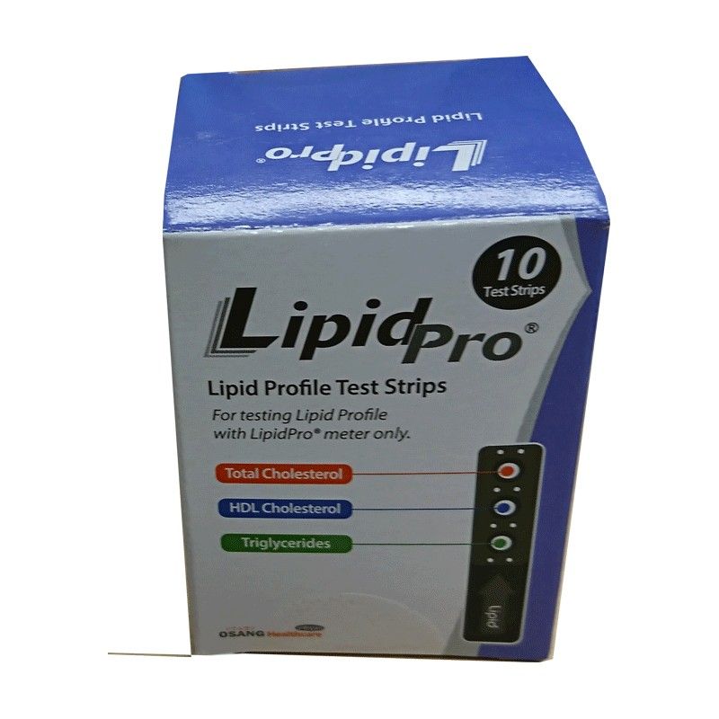 Bandelettes de test profil lipidique : Total Cholesterol, HDL ...