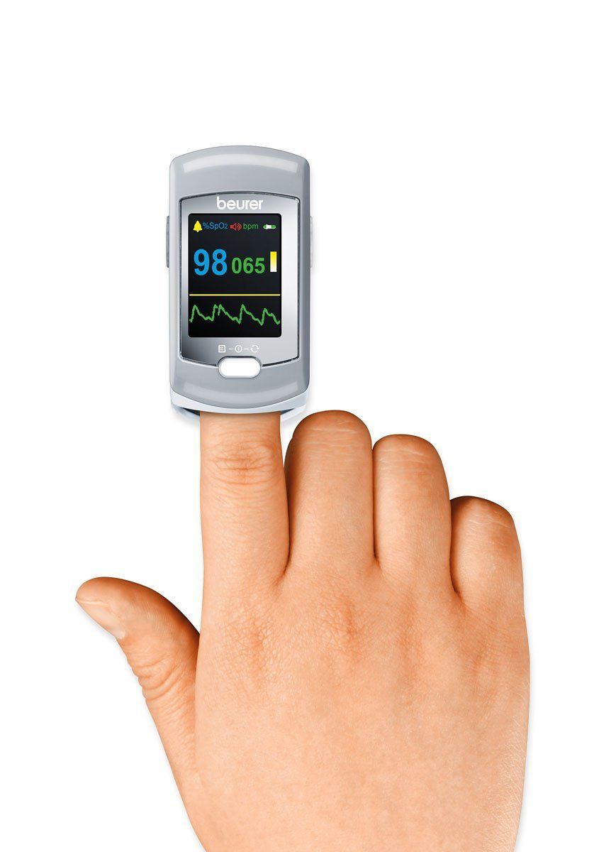 Oxymètre de pouls connecté via USB Beurer PO 80 - Matériel médical - Soins  - Équipements
