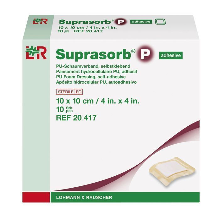 Suprasorb® H Pansement Hydrocolloïde Fin 20 x 20 cm 108865 5 pièces  commander ici en ligne