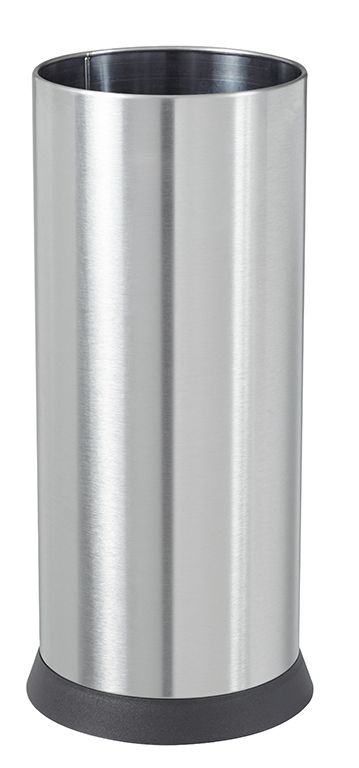 Porte-Parapluie OLA Rossignol 28L - Jaune Perforé, Socle Noir Anti-rayures Pour Rangement Déco - 2