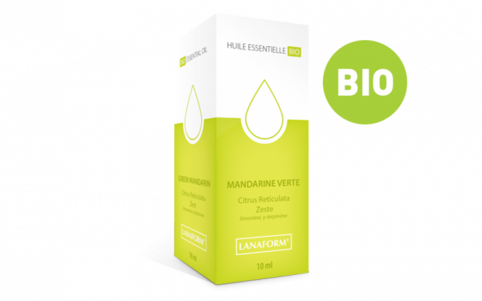Huile essentielle Mandarine verte BIO Lanaform LA240008