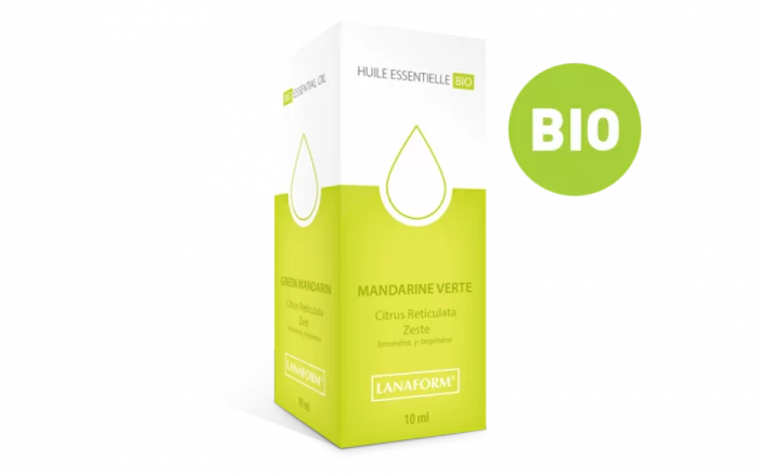 Huile essentielle Mandarine verte BIO Lanaform LA240008