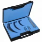 Coffret Laryngoscope F/O, 3 lames Mc Intosh n°2,3,4 et 1 Manche