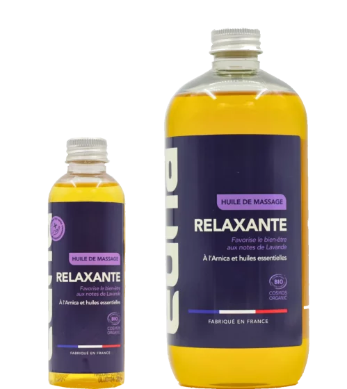 Huile de massage relaxante Bio Eona