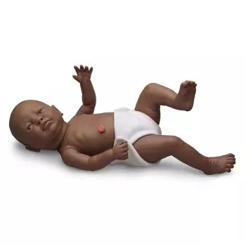 Mannequin nourrisson pour soins Garçon 3B Scientific peau foncé