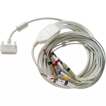 Câble patient à fiches banane pour ECG Cardioline