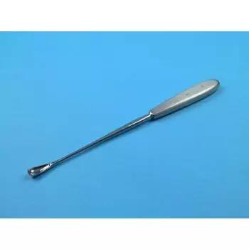 Curette Utérine Gourdet, 25 cm x 10 mm