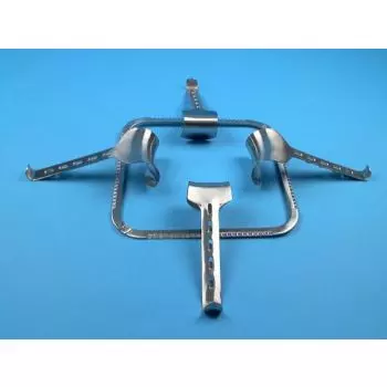 Ecarteur Abdominal de Kirschner, cadre avec 4 valves