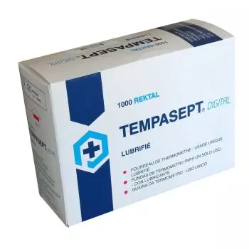 Couvre-thermomètre Electronique Tempasept, lubrifié, boîte de 1000 pièces