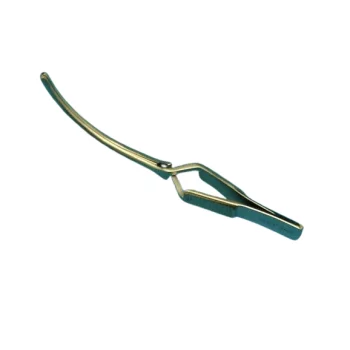 Pince clamp Bulldog De Bakey, courbe, 11 cm