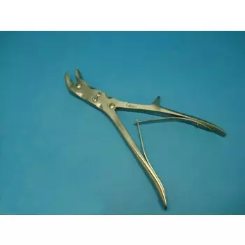 Pince Gouge Stille, 4 articulations, contre-coudée, 23 cm, mors 7 mm