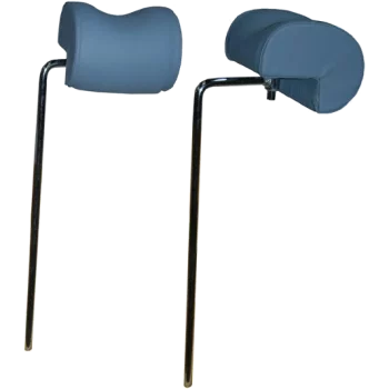 Paire de repose-jambes gynécologique pour divan ou fauteuil d'examen Mobercas