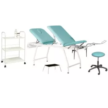 Pack mobilier PACK04 Ecopostural table de gynécologie fixe C4582