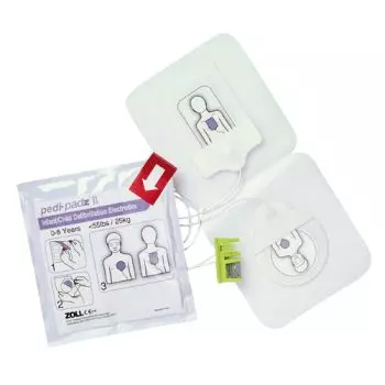 Electrodes pédiatriques Zoll Pedi-Padz II pour AED Plus et AED PRO (la paire)