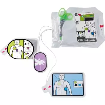 Electrodes CPR Uni-padz III adultes et enfants pour Zoll AED 3
