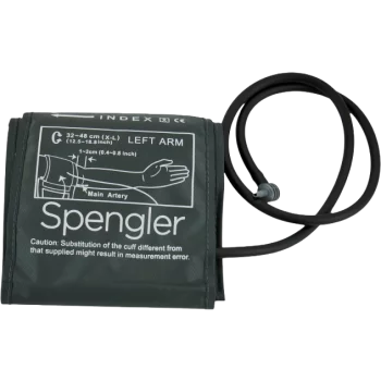 Brassard de tensiomètre gris Spengler pour Autotensio et Tensonic (32-48 cm)