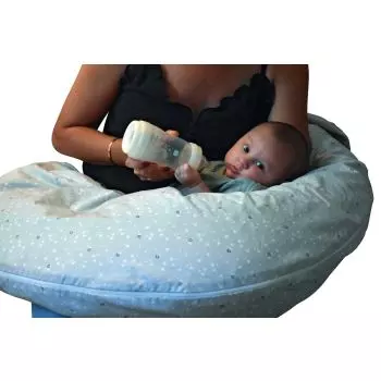 Housse étoiles pour coussin d'allaitement imperméable OSCAR