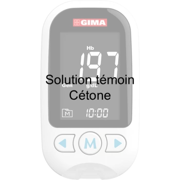 Solution témoin pour lecteur Multiparamètre GimaCare - Cétone