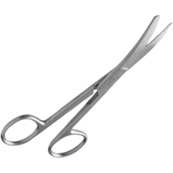 Ciseaux dauphins courbés en inox Devaset - 14 ou 16 cm
