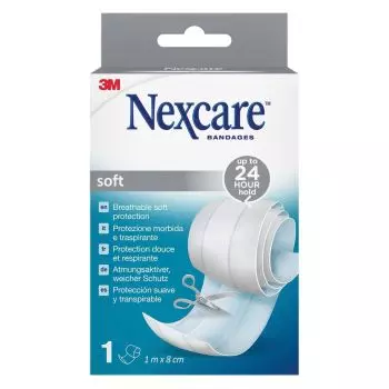 Pansement universel Nexcare soft touch (1 rouleau)