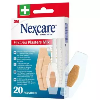 Pansement premiers soins Nexcare (1 boite de 20)