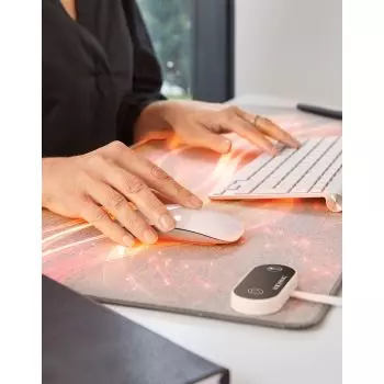 Tapis de bureau chauffant Lanaform