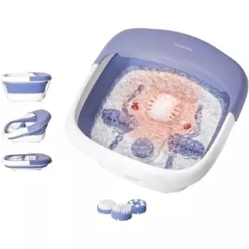 Appareil de balnéothérapie chauffant et pliable pour les pieds Heat & Fold Spa