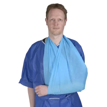 Echarpe d'immobilisation triangulaire jetable Abena (carton de 200)