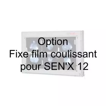 Fixation de film ajustable pour négatoscope SEN'X 12