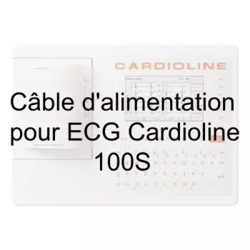 Câble d'alimentation pour ECG Cardioline 100S